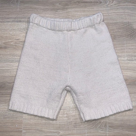 Forever 21 Pants - Honeybum sweater biker shorts